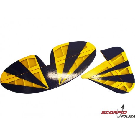 Sport Cub CW 1:4 niebieski - usterzenie