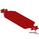 Arrma podwozie aluminiowe 510mm CNC 7075 T6