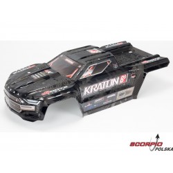 Arrma karoseria czarna: Kraton 8S