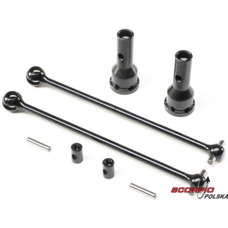 TLR 8X/8XE: wał CVD tylny Deep Yoke (2)