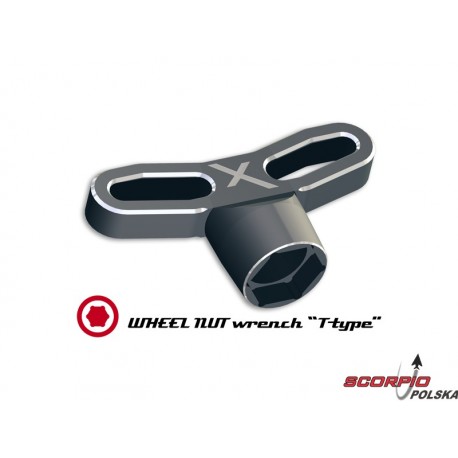 Nasadkowy klucz nakrętek kół CNC PRO 23mm