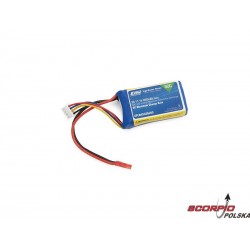 450mAh 3S 11.1V 50C LiPol, 18AWG JST