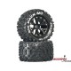 Duratrax Koło z oponą Six Pack MT 2.8 2WD tylne C2 czarne