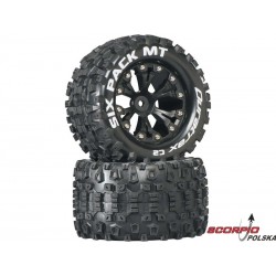 Duratrax Koło Z Oponą Six Pack Mt 2.8 2Wd Tylne C2 Czarne
