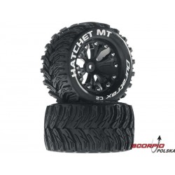 Duratrax Koło Z Oponą Hatchet Mt 2.8 2Wd Tylne Czarne (2)