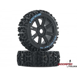 Duratrax Koło z oponą Lockup Buggy C2 Spoke czarne (2)