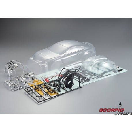Killerbody karoseria 1:10 Lexus RC F przeźroczysta