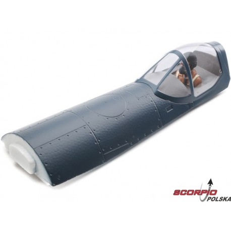 F4U-4 1.2m - kabina z pilotem