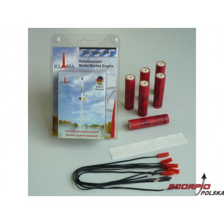 Klima silnik rakietowy D9-P EL (6szt)