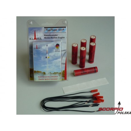 Klima silnik rakietowy D3-P EL (6szt)