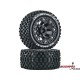Duratrax Koło z oponą Six Pack ST 2.2 czarne (2)