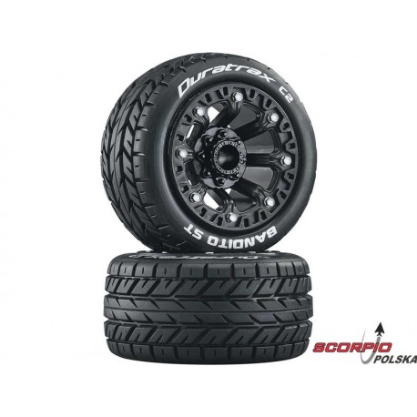 Duratrax Koło z oponą Bandito ST 2.2 czarne (2)