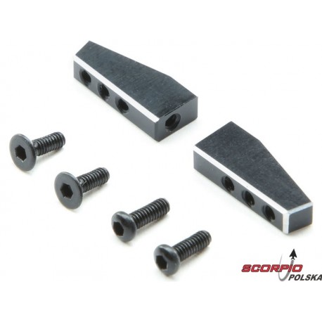 Losi Uchwyt serwa aluminium: Mini-T 2.0