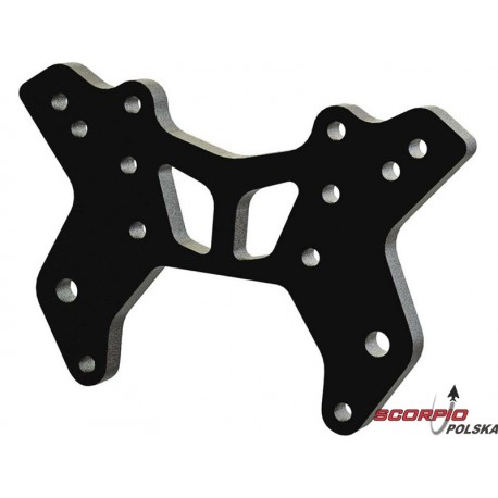 Arrma AR330498 Wieża amoryzatorów Rs przednia, aluminium, czarna