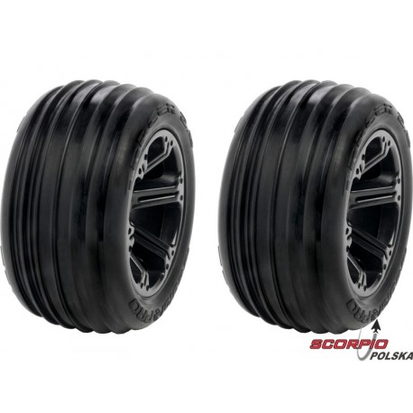 Koło przednie 2.8" Tracer / Addict czarne (2)