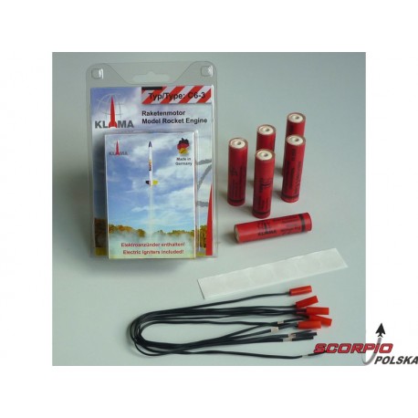 Klima silnik rakietowy C6-3 EL (6szt)