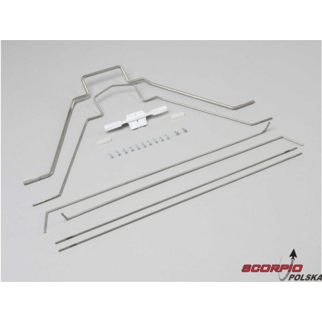 E-flite Carbon-Z Cub SS 2m: Wsporniki pływaków