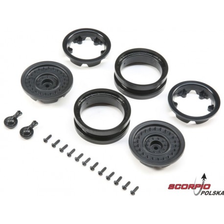 Axial felga 1.9 MW19 Beadlock czarna (2)