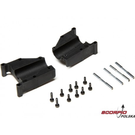 Blade 150 S: Mocowanie rury ogonowej