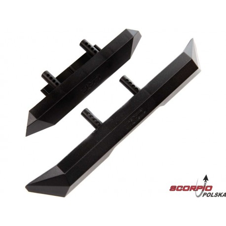 Axial zderzak przedni/tylny CRC Jeep JLU: SCX10III