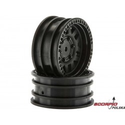 Axial AX31587 Felga 1.9 KMC XD Machete Crawl czarna (2)