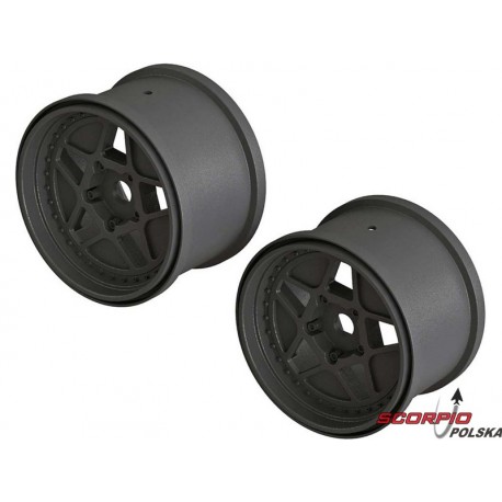 Arrma AR510113 Felga 3.8 czarna (2)