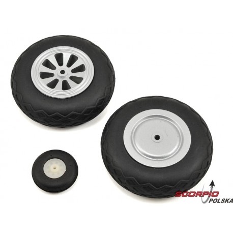 P-51D 1.2m - kpl kół