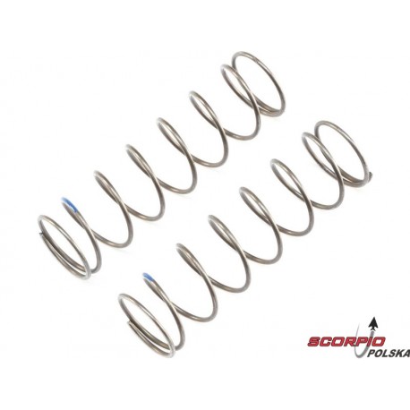 TLR 8B 4.0: Sprężyna amortyzatora EVO tylna 16mm 4.6R niebieska (2)