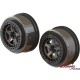 Arrma Felga SC 2.2"/3.0" 14mm Hex czarna chrom (2)