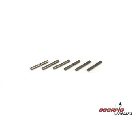 Diff Shaft Set. Alum (6): 8B. 8T 2.0