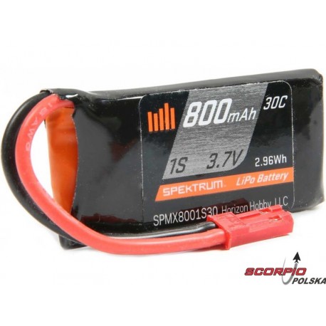 Spektrum LiPol 3.7V 800mAh 30C JST