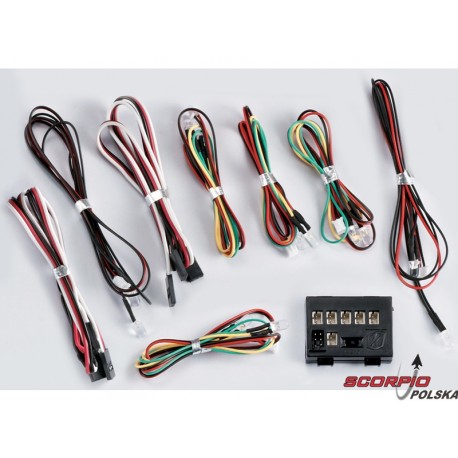 Killerbody zestaw oświetlenia 1:10 12 LED z jednostką ster