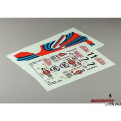 Killerbody Lancia Delta HF Integrale 16V 1:10 - naklejki