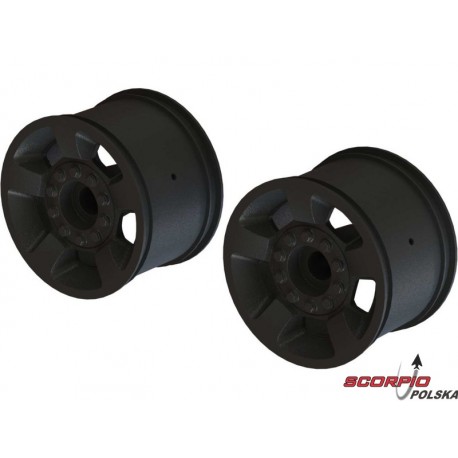 Arrma Felga 2.8" 14mm czarna (2)