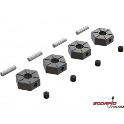 Arrma AR310816 Sześciokąt koła metalowy 12mm (4)