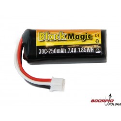 LiPol Black Magic 7.4V 250mAh JST-PH