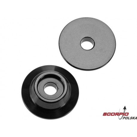 Arrma AR320216 Podkładka skrzydła aluminium, czarna (2)