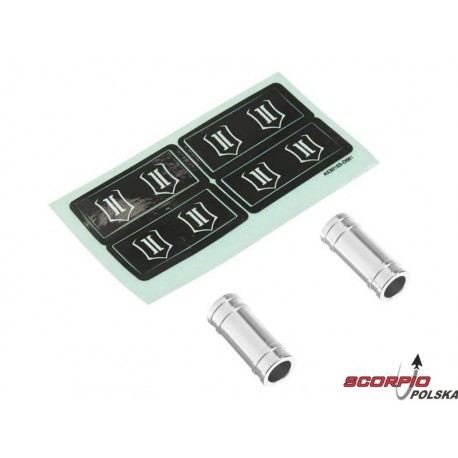 Axial AX30131 Komora przelewowa amortyzatora Icon aluminium (2)