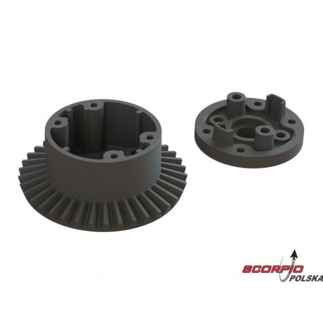 Arrma AR310872 4x4 BLX: Obudowa dyferencjału, koło zębate 3