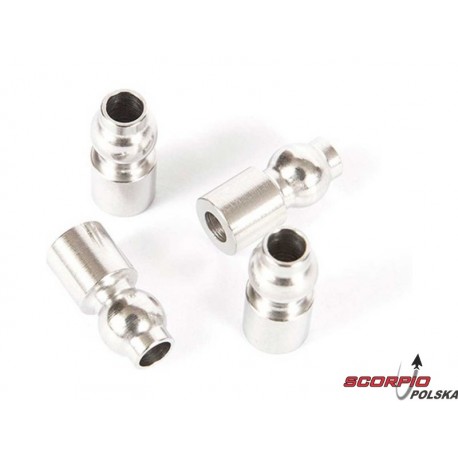 Axial czop kulowy stal nierdzewna 12.75mm (4): UTB