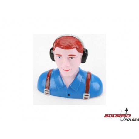 Pilot 1:9 cywilny niebieski