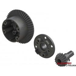 Arrma AR310802 Obudowa dyferencjału z kołami zębatymi 49T/17T