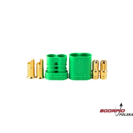 Konektor Castle 6.5mm (para)