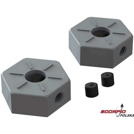 Arrma AR310871 Sześciokąt kola metalowy 14mm (2)