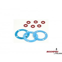 Losi uszczelki dyferencjału: 8B, 8T, LST, XXL, LST3XL-E, 8X, 8XE