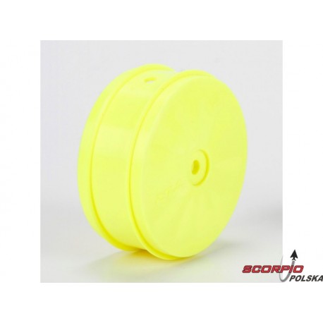 TLR 22-4: Felga przednia 61mm 12mm żółta (2)