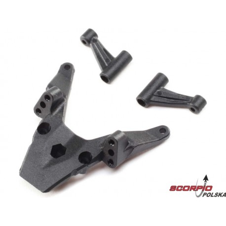 Losi Poprzeczka przednia, lewa, prawa: Mini-T 2.0