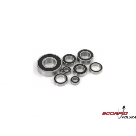 Łożysko 8x16x5 chrom kryte 688-2RS (4)