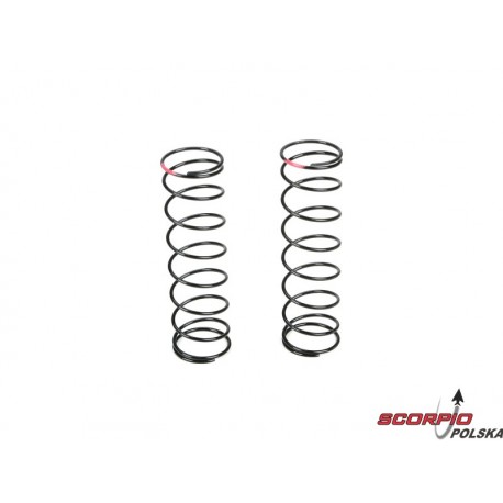 12mm Rear Shock Spring 2.3 Rate (Pink) (2)