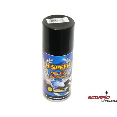 H-SPEED Spray na lexan 150ml czarny